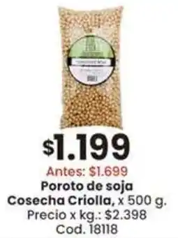 Coto Cosecha criolla poroto de soja oferta