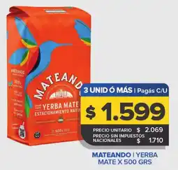 Carrefour Maxi Mateando yerba mate oferta