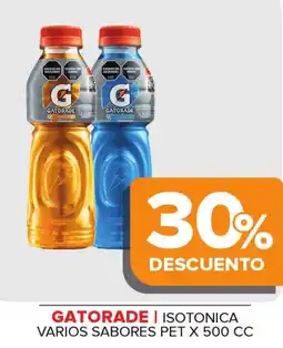 Carrefour Maxi Gatorade isotonica varios sabores pet oferta