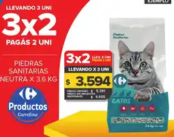 Carrefour Maxi Piedras sanitarias neutra oferta