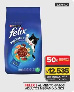 Carrefour Maxi Felix alimento gatos adultos megamix oferta
