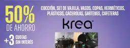 Supermercados Vea Cocción, set de vajilla, vasos, copas, herméticos, plásticos, cacerolas, sartenes, cafeteras oferta