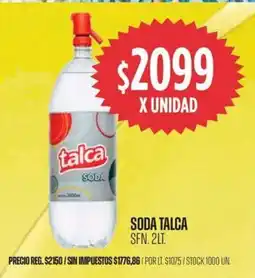 Supermercados Vea Talca soda sfn. oferta