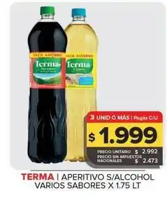 Carrefour Maxi Terma - aperitivo s/alcohol oferta