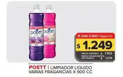 Carrefour Maxi Poett - limpiador liquido oferta