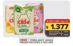 Carrefour Maxi Cbse - yerba mate oferta