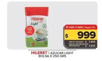 Carrefour Maxi Hileret - azucar light oferta