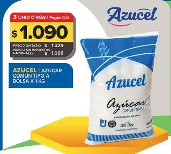 Carrefour Maxi Azucel - azucar comun tipo a oferta