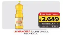 Carrefour Maxi La mencera - aceite girasol oferta