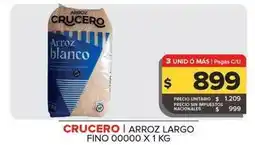 Carrefour Maxi Crucero - arroz largo fino 00000 x 1 kg oferta