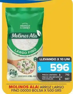 Carrefour Maxi Molinos ala - arroz largo fino 00000 oferta