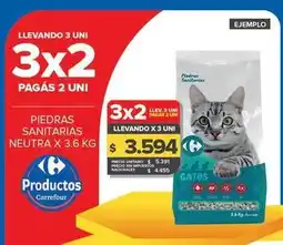 Carrefour Maxi Carrefour - piedras sanitarias neutra oferta