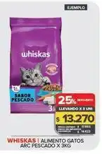 Carrefour Maxi Whiskas - alimento gatos arc pescado oferta