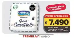 Carrefour Maxi Tremblay - queso oferta