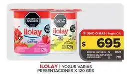 Carrefour Maxi Ilolay - yogur oferta