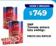 Supermayorista Vital S&p - tomate entero lata oferta