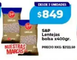 Supermayorista Vital S&p lentejas bolsa oferta