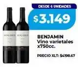 Supermayorista Vital Benjamin - vino varietales oferta