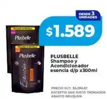 Supermayorista Vital Plusbelle - shampoo y acondicionador oferta