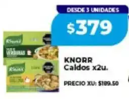 Supermayorista Vital Knorr caldos oferta