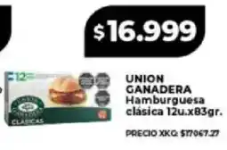 Supermayorista Vital Unión ganadera hamburguesa clásica oferta