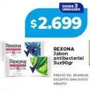 Supermayorista Vital Rexona jabón antibacterial oferta