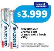 Supermayorista Vital Sensodyne - crema dent blanco extra fresh oferta