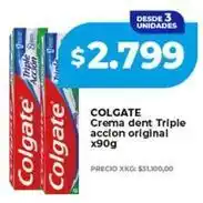 Supermayorista Vital Colgate - crema dent triple accion original oferta