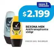 Supermayorista Vital Rexona - antitranspirante oferta