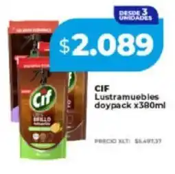 Supermayorista Vital Cif lustramuebles doypack oferta