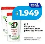 Supermayorista Vital Cif limpiador desinfectante pisos d/p oferta