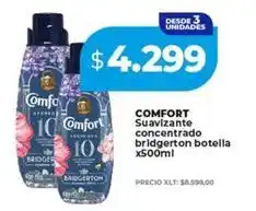 Supermayorista Vital Comfort - suavizante concentrado bridgerton botella x500ml oferta