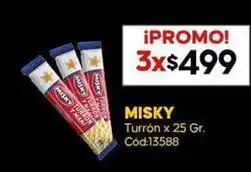 Diarco Misky - turrón x 25 gr. cód:13588 oferta