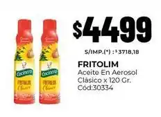 Diarco Fritolim - aceite en aerosol clásico x 120 gr. cód:30334 oferta