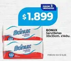 Supermayorista Vital Bonux servilletas oferta