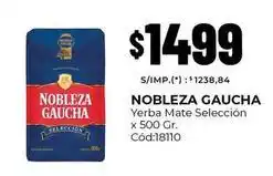 Diarco Nobleza gaucha - yerba mate seleccion cód:18110 oferta