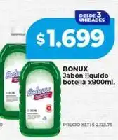 Supermayorista Vital Bonux - jabón líquido oferta