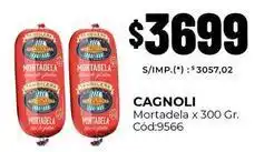 Diarco Cagnoli - mortadela x 300 gr. cód:9566 oferta