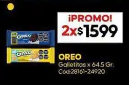 Diarco Oreo - galletitas x 64.5 gr. cód:28161-24920 oferta