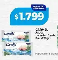 Supermayorista Vital Carmel jabón tocador fresh oferta