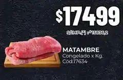 Diarco Matambre congelado x kg. cód:17634 oferta