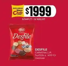 Diarco Lia - galletitas lia surtido oferta