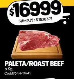 Diarco Paleta/roast beef oferta