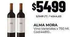 Diarco Alma mora - vino varietales x 750 ml. cód:44810 oferta