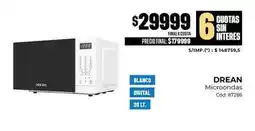 Diarco Drean - microondas cód. 87286 oferta