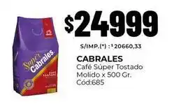 Diarco Cabrales - café súper tostado molido x 500 gr. cód:685 oferta