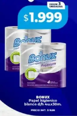 Supermayorista Vital Bonux papel higienico blanco d/h oferta
