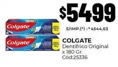 Diarco Colgate - dentífrico original cód:25336 oferta