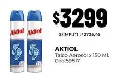 Diarco Aktiol - talco aerosol c uevoacuted:59817 oferta