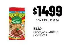 Diarco Elio - lentejas cód:11278 oferta